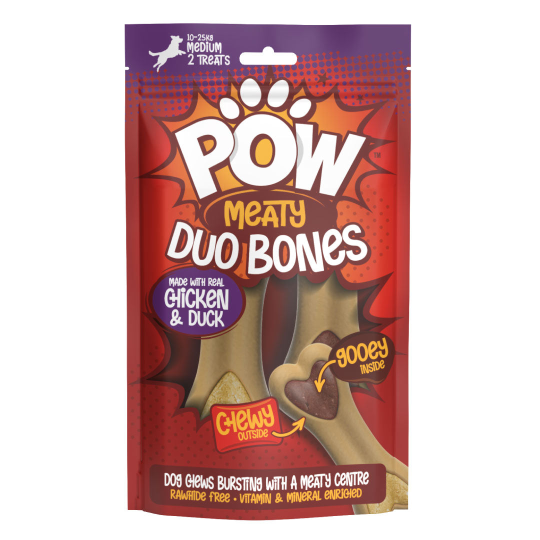 POW Duo Filled Bones Chicken & Duck