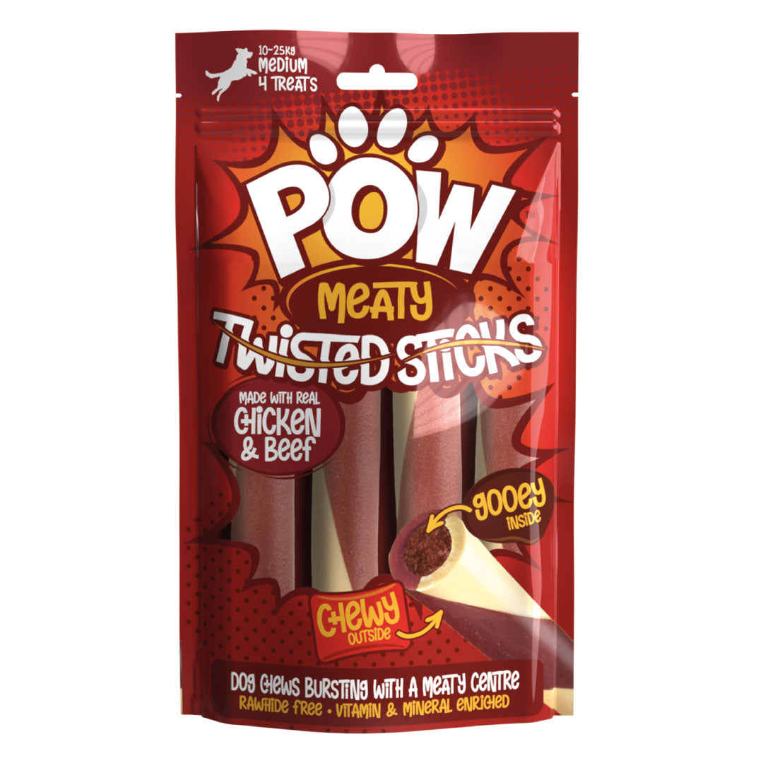 POW Twisted Sticks Chicken & Beef