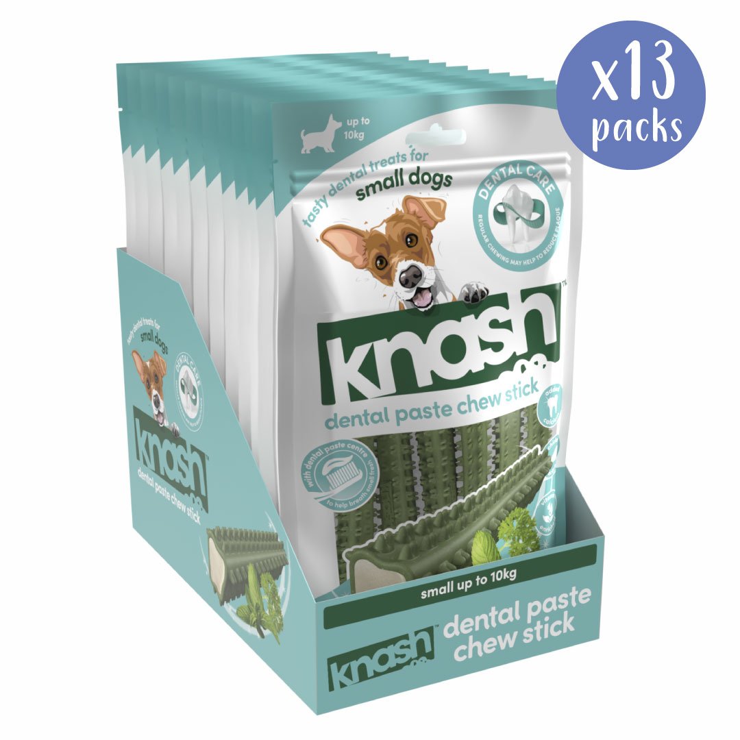 Knash Chew Stick - Small - Box of 13 Packs