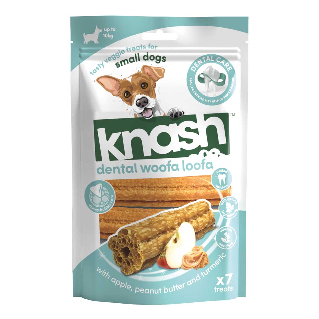 Knash Woofa Loofa - Small - Apple, Peanut Butter and Turmeric