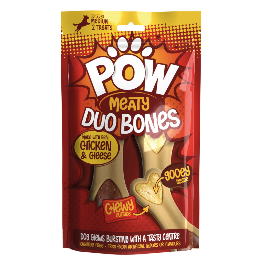 POW Duo Filled Bones Chicken & Cheese