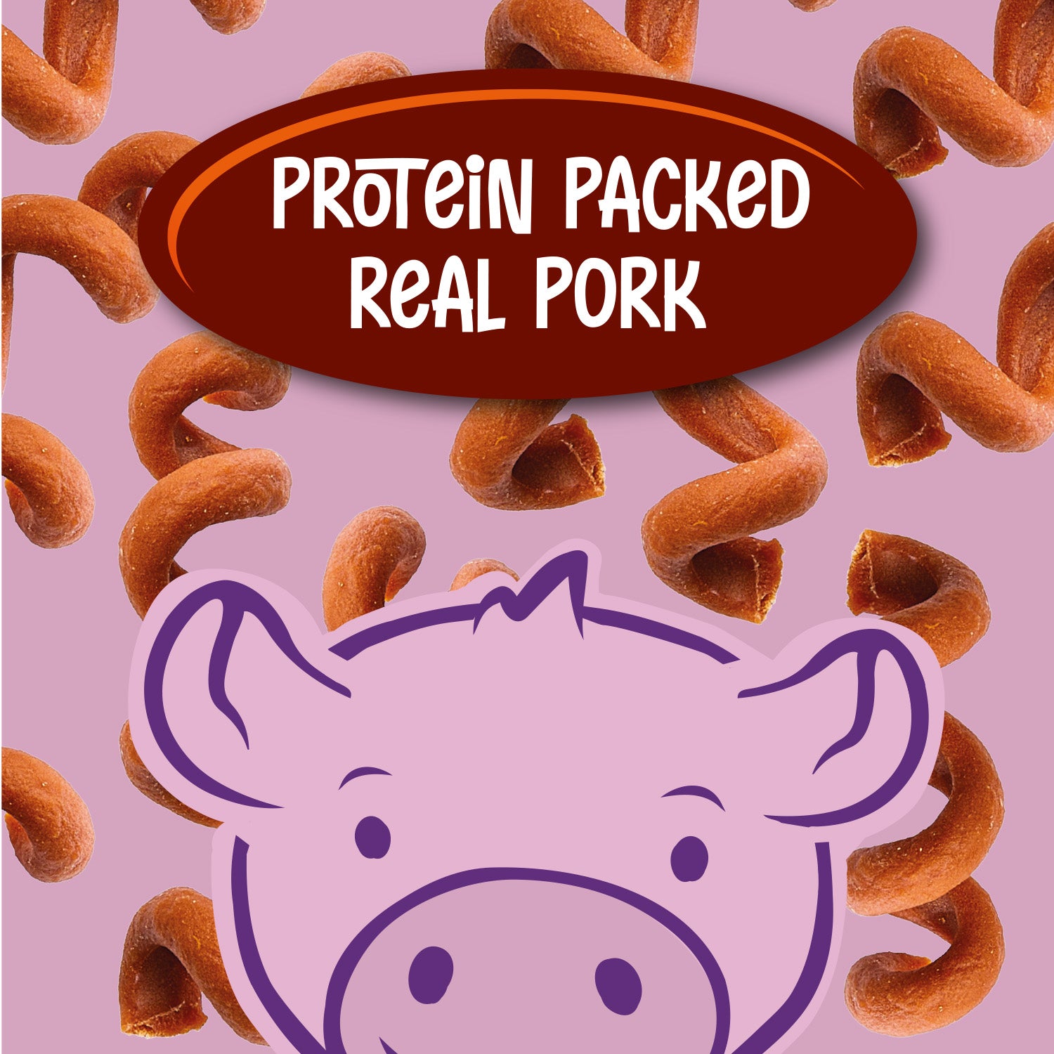 POW Porky Tails - Meaty Dog Treats - Box of 8 Packs