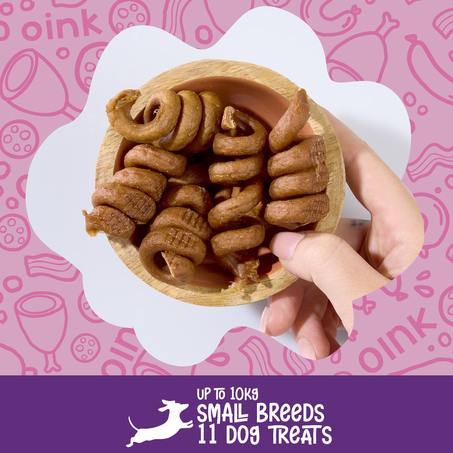 POW Porky Tails - Meaty Dog Treats - Box of 8 Packs