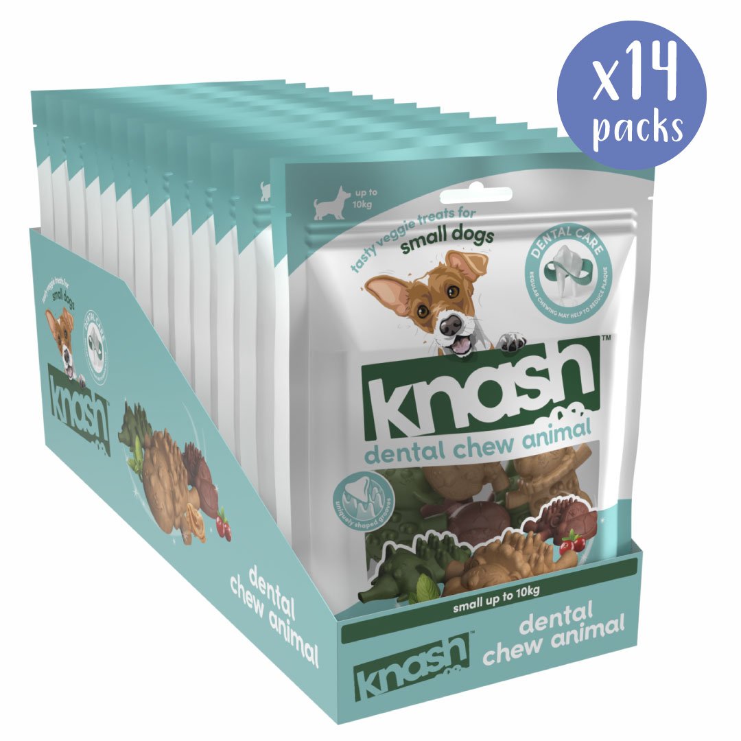 Knash Chew Animals - Small - Box of 14 Packs